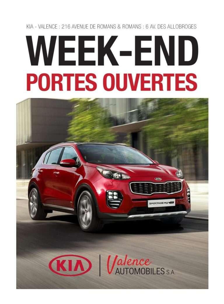 Flyers Portes ouvertes Valence Automobiles