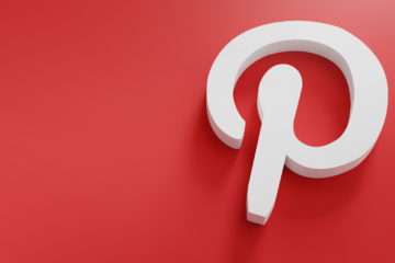 Logo plateforme réseau social Pinterest