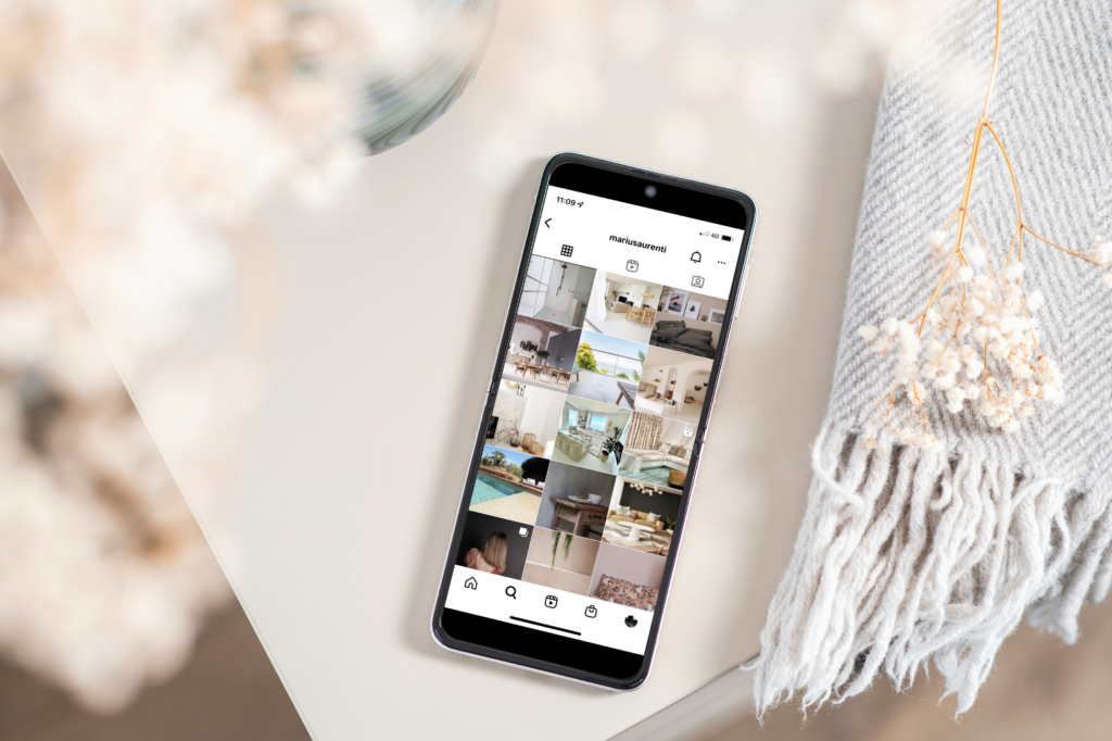 réseaux sociaux community manager Marius Aurenti feed instagram