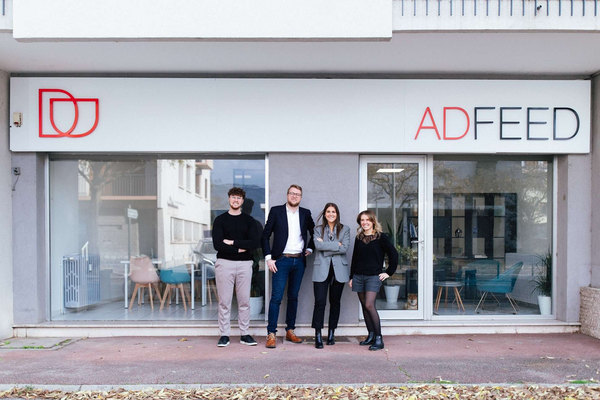 équipe AdFeed agence de communication web à Valence