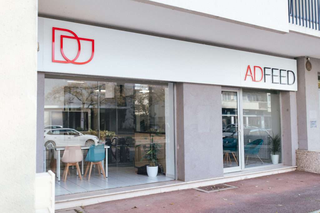 devanture bureaux agence de communication AdFeed