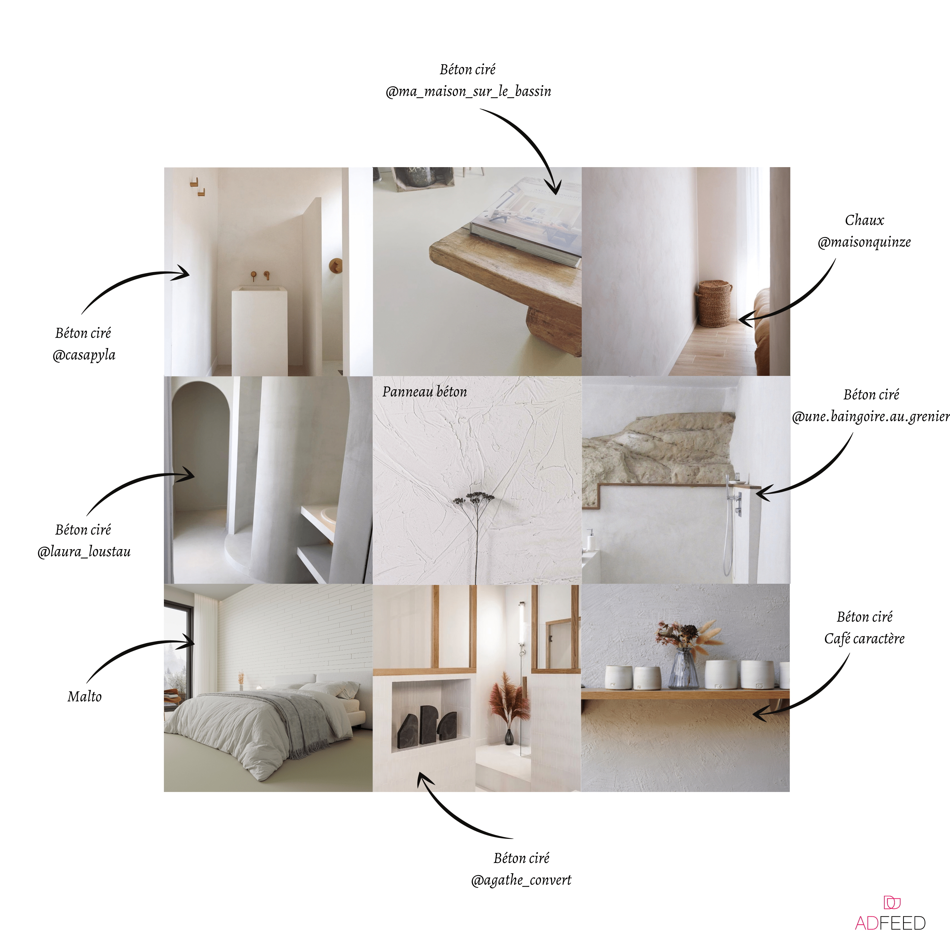 Feed Instagram pour la gestion du community management de Marius Aurenti