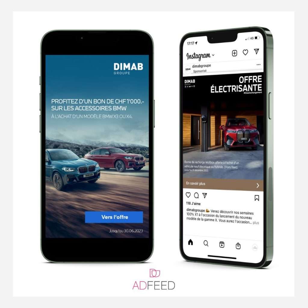 Dimab communication automobile AdFeed