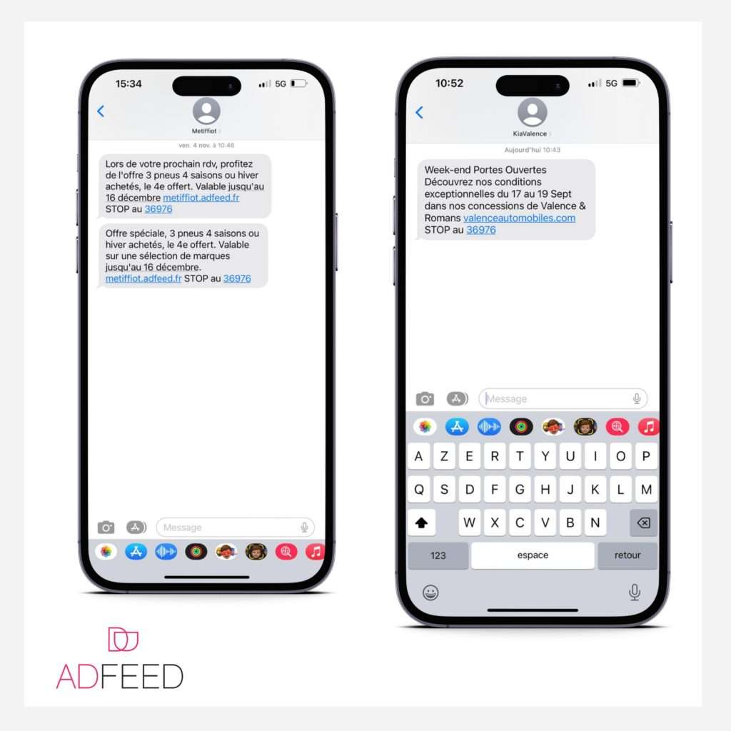 sms marketing adfeed agence communication digitale