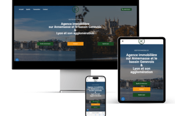 Cas client - KEEPER IMMOBILIER, création du site internet