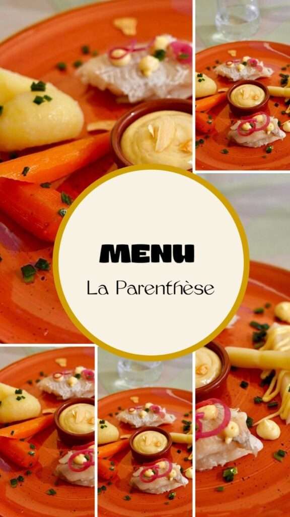 Story menu - cas client La Parenthèse